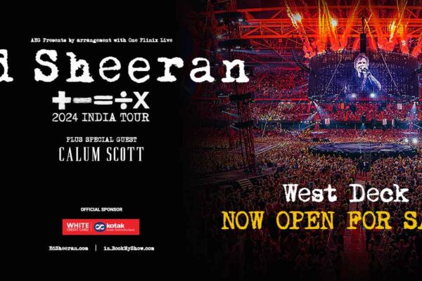 Ed Sheeran Tour Tickets Mahalaxmi Race Course Tickets Mumbai 2023