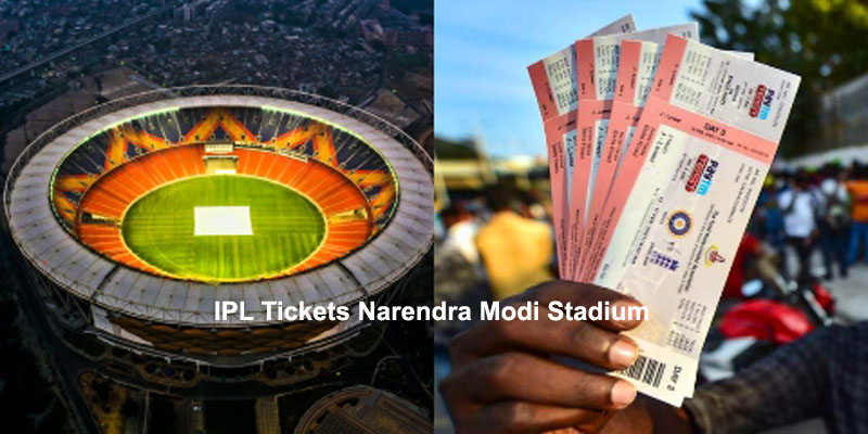 Ipl Tickets Narendra Modi Stadium Ticket Price Schedule And Booking Steps 2024 Stadium Tickets 6926