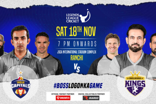LLC T20 Tickets – India Capitals vs Bhilwara Kings, Ranchi 2023 JSCA International Stadium Tickets, Ranchi